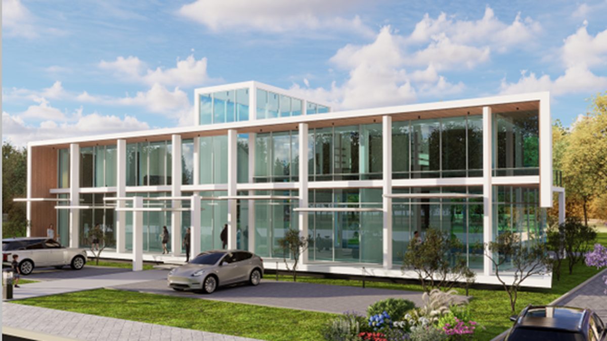 Edificio Dymap Sucursal Tababela — Corporativo / Sucursal en Tababela, Quito por WMD Arquitectos