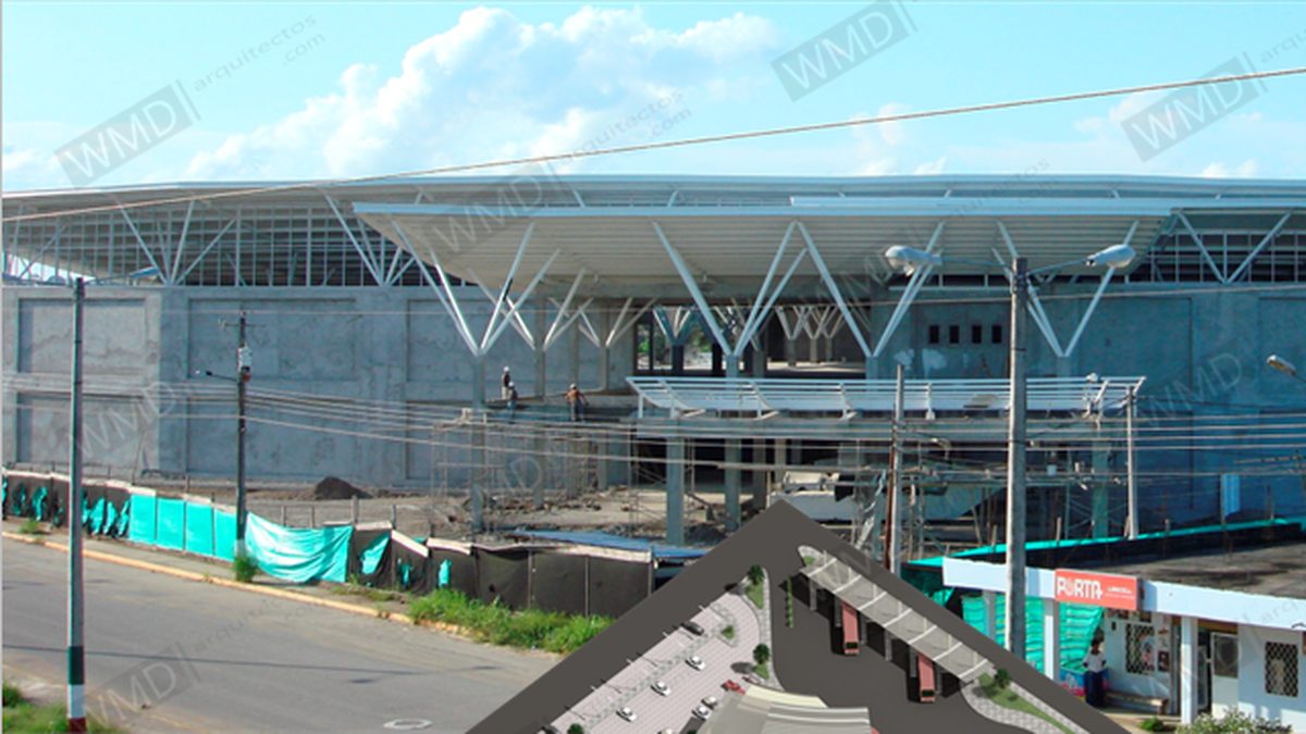 Mercado de Shushufindi — Equipamiento / Comercio Público en Shushufindi, Sucumbíos por WMD Arquitectos